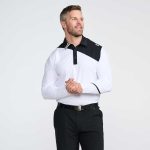 Men's Long Sleeve Evolution Polo - Image 3