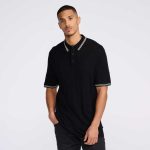 Men's Multi-Logo Jacquard Knitted Polo - Image 12