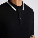 Men's Multi-Logo Jacquard Knitted Polo - Image 10