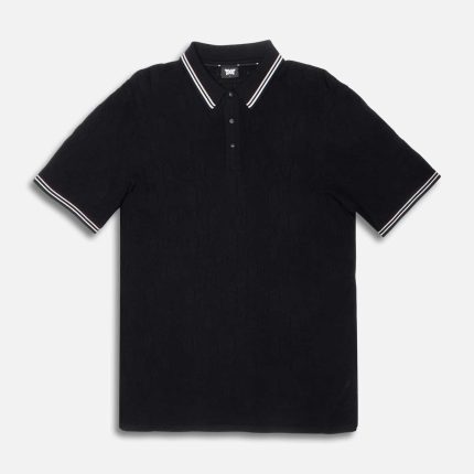Men's Multi-Logo Jacquard Knitted Polo