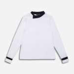 Women's Asymmetric Mock Neck Pullover