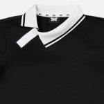Women's Asymmetrical Snap Collar Polo - Image 6