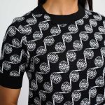 Women's Golf Ball Motif Knitted Top - Image 10