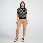 Women's Golf Ball Motif Knitted Top - Image 6