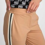 Women's Knitted Side Stripe Joggers - Image 6