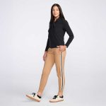 Women's Lavalliere Long Sleeve Polo - Image 5