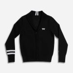 Women's Rolled Collar Cardigan