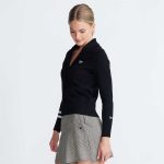 Women's Rolled Collar Cardigan - Image 5