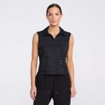 Women's #SheGolfs Sleeveless Polo - Image 3