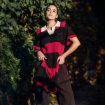 Women's Varsity Pointelle Tunic Dress - Image 10