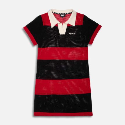 Women's Varsity Pointelle Tunic Dress