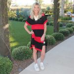 Women's Varsity Pointelle Tunic Dress - Image 4